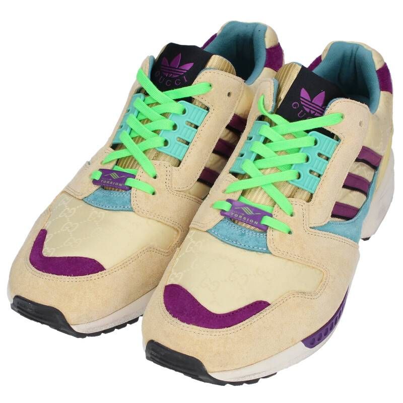 グッチ ×アディダス adidas ZX8000 721936 ローカットスニーカー 