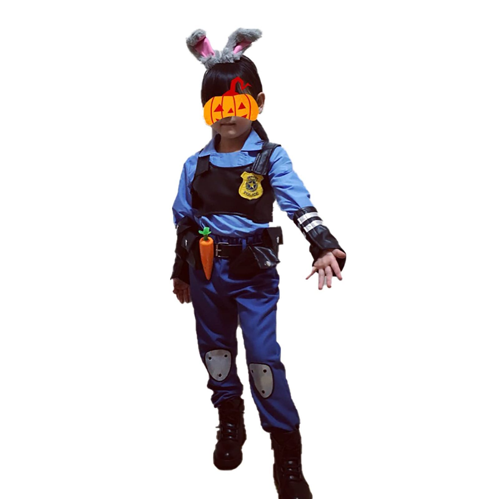 子供用 コスプレ用衣装+ 耳＋しっぽ Hopps キッズ kids
