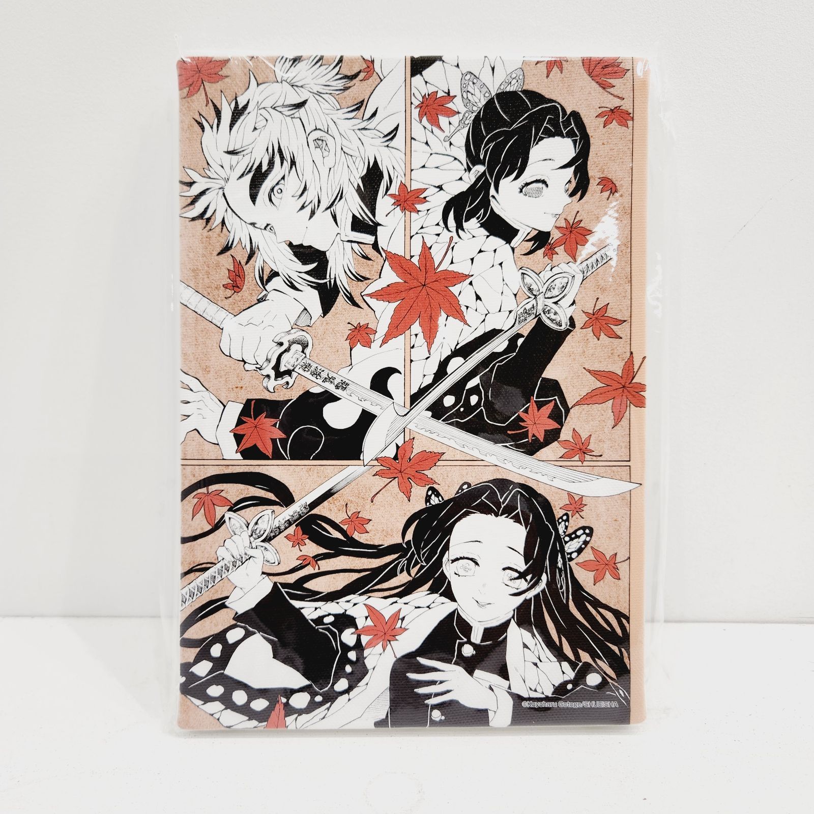鬼滅の刃 原画展 デザインアートボード 紅葉 煉獄杏寿郎 胡蝶カナエ 胡蝶