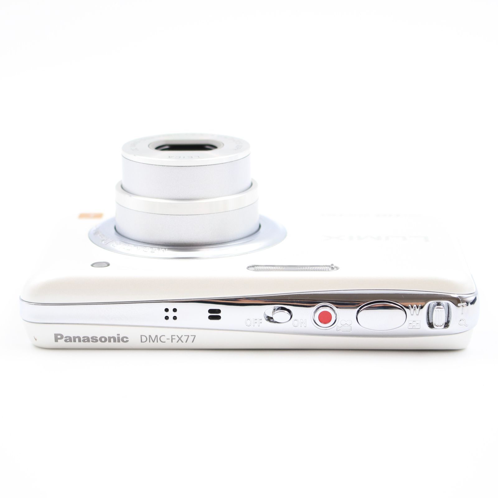 極上品 Panasonic LUMIX DMC-FX77 ホワイト L1795