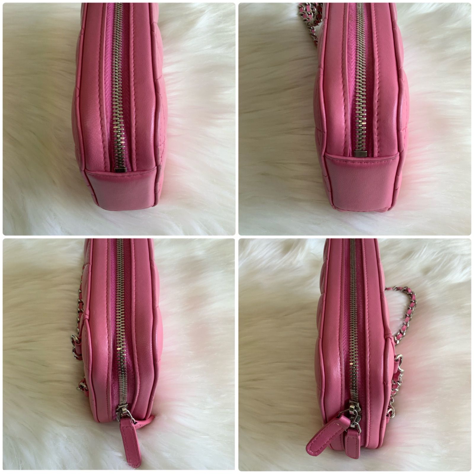 シャネル チェーンフォンポーチ