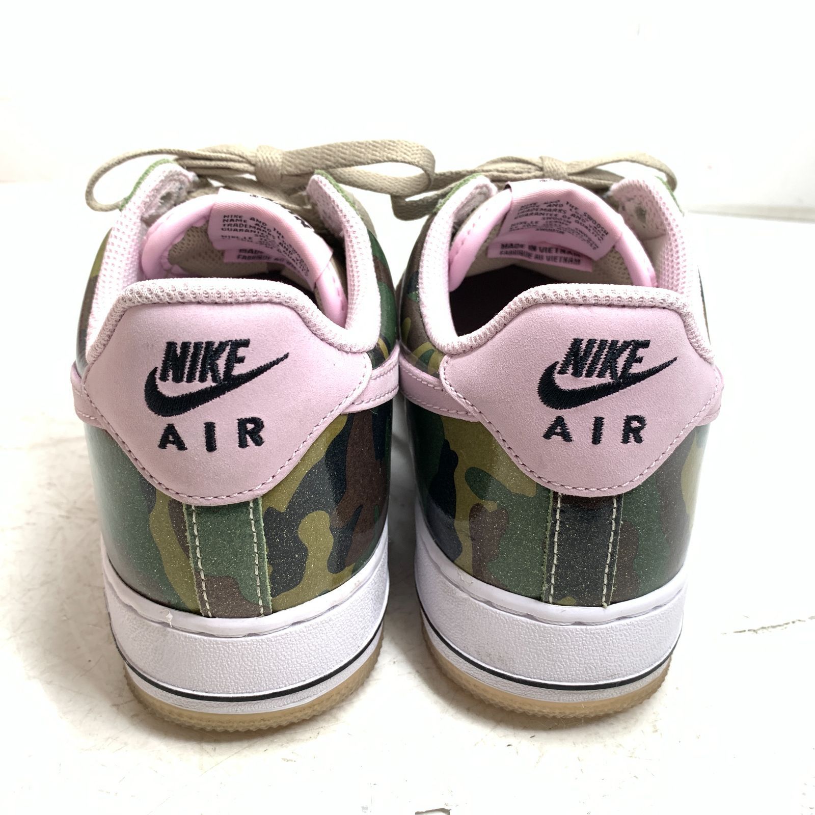 f001 O 美品 NIKE AIR FORCE 1 LOW RETRO メンズサイズ26cm レディース 