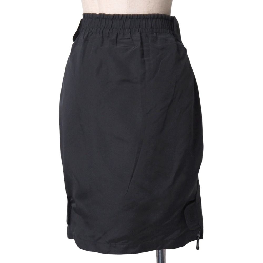 CHANEL シャネル ヴィンテージ スカート サイズ38 マトラッセ ココマーク CC 総シルク タイト ミニスカート ブランド古着 20250917 RA6106