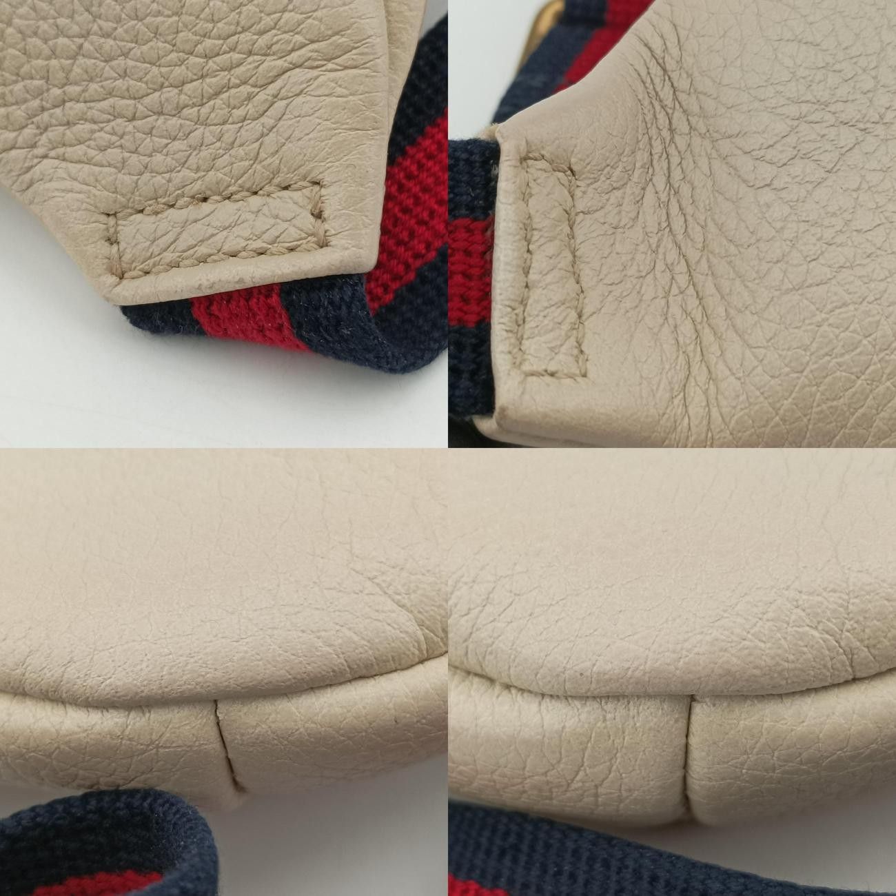 グッチGucciグッチプリントホワイトレザー527792E028436131