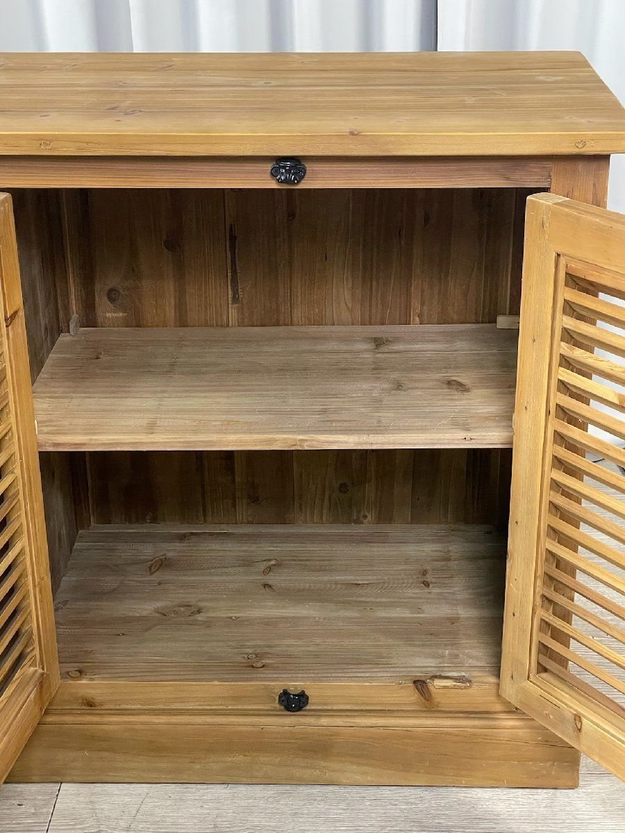 クラッシュゲートルーチェ2 杉古杉サイドボードキャビネットノットアンティークス GT09 展示品 クラッシュゲート ルーチェ 2 杉古材 サイドボード