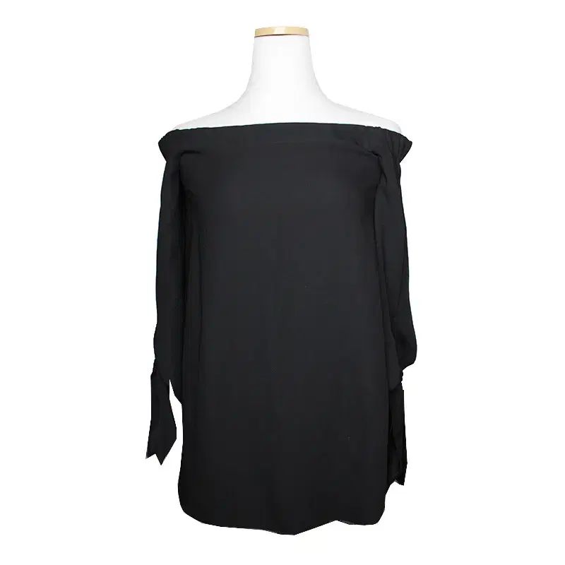 Club Monaco クラブモナコ 黒 オフショルダー ブラウス 66