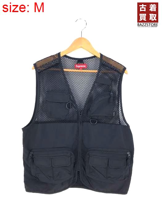 Sサイズ Supreme Mesh Cargo Vest Light Olive - ベスト