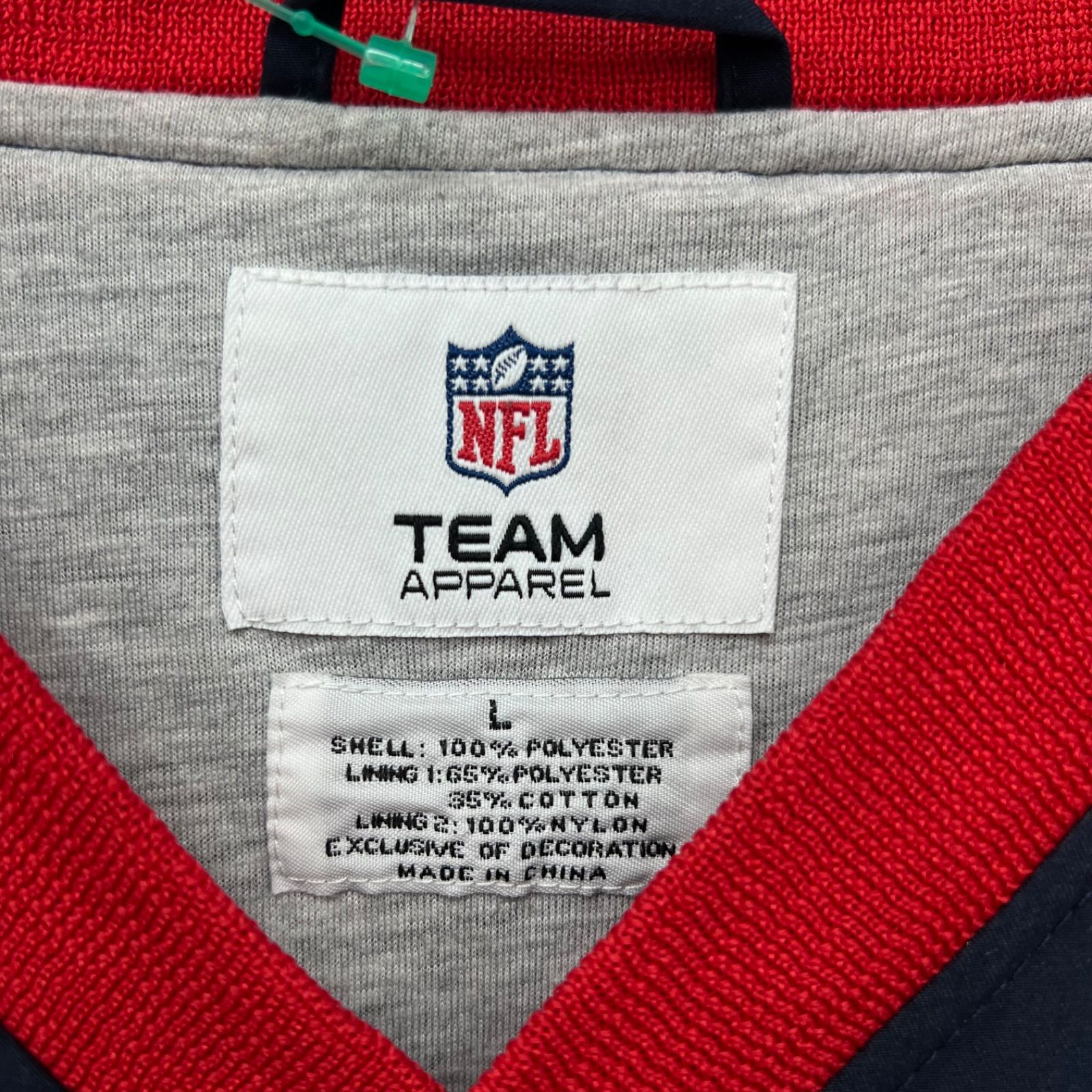 NFL ナイロンプルオーバー NFL Team Apparel ナイロンプルオーバー ビックシルエット 90s