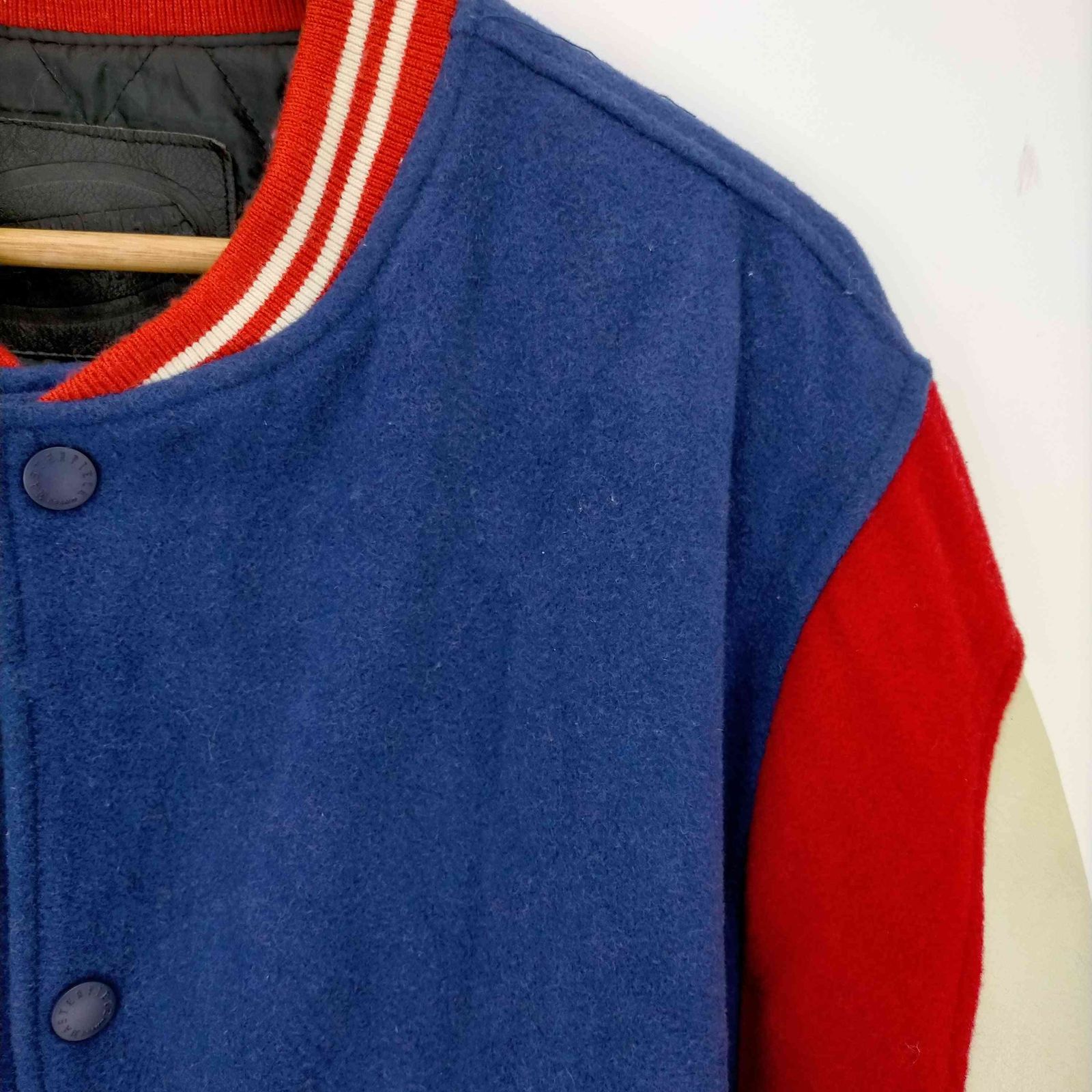 masterpiece スタジャン STUSSY ステューシー 00S OLD × MASTERPIECE Varsity Jacket