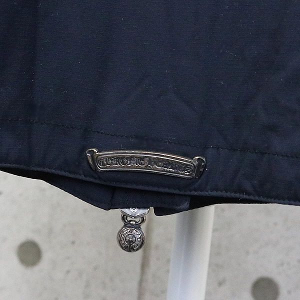 銀座店 クロムハーツ クロスパッチ ナイロン ジャケット JVP M 90494