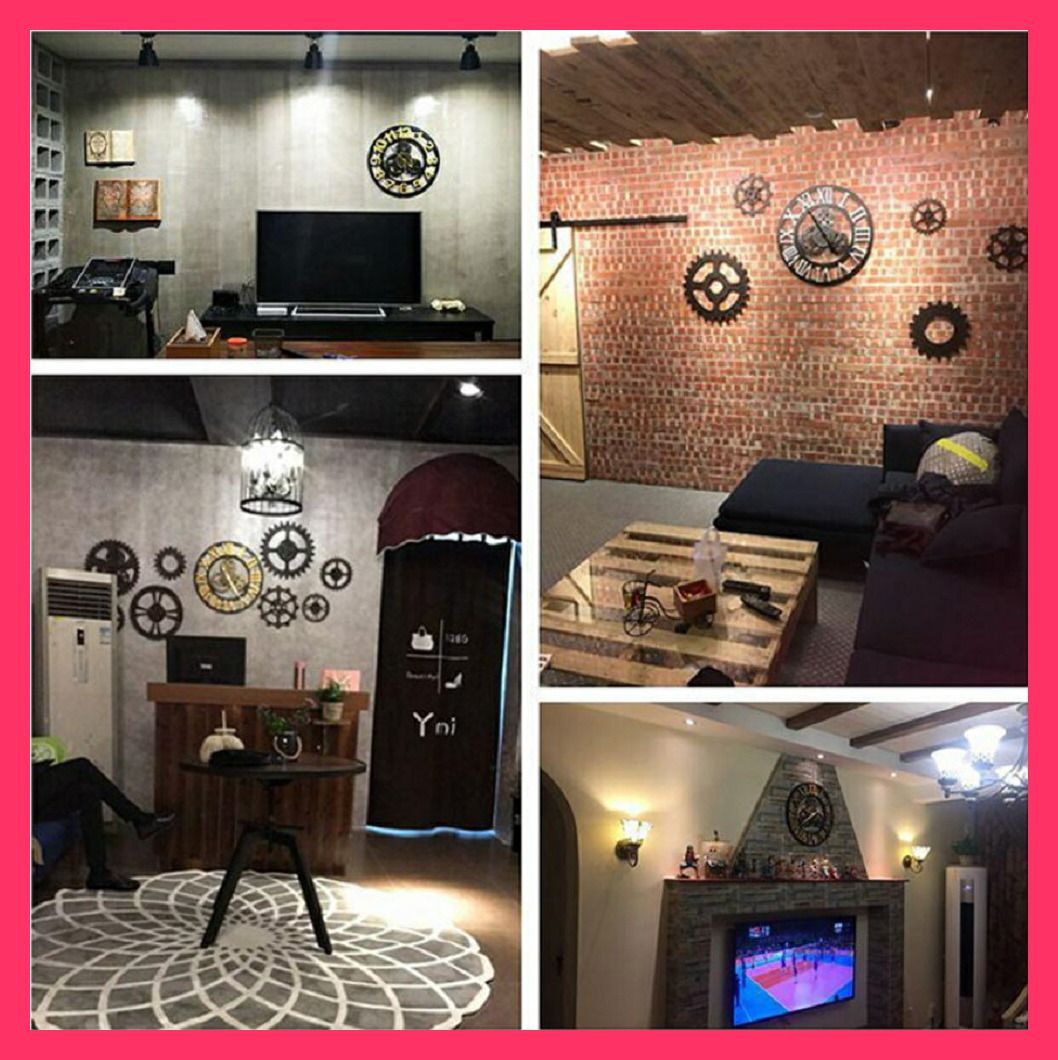 歯車 壁掛け時計 ローマ数字 アンティーク 壁掛け 雑貨 時計 歯車 壁掛け時計 ローマ数字 アンティーク 壁掛け 雑貨 時計