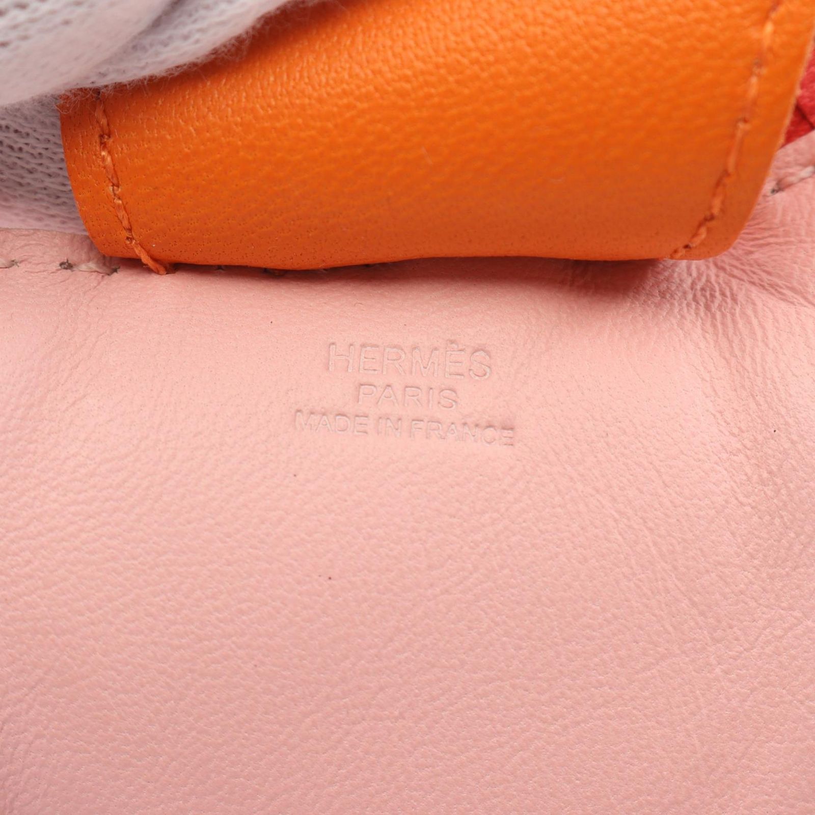 HERMES エルメス ロデオGM ローズサクラ ローズジャイプール オレンジ