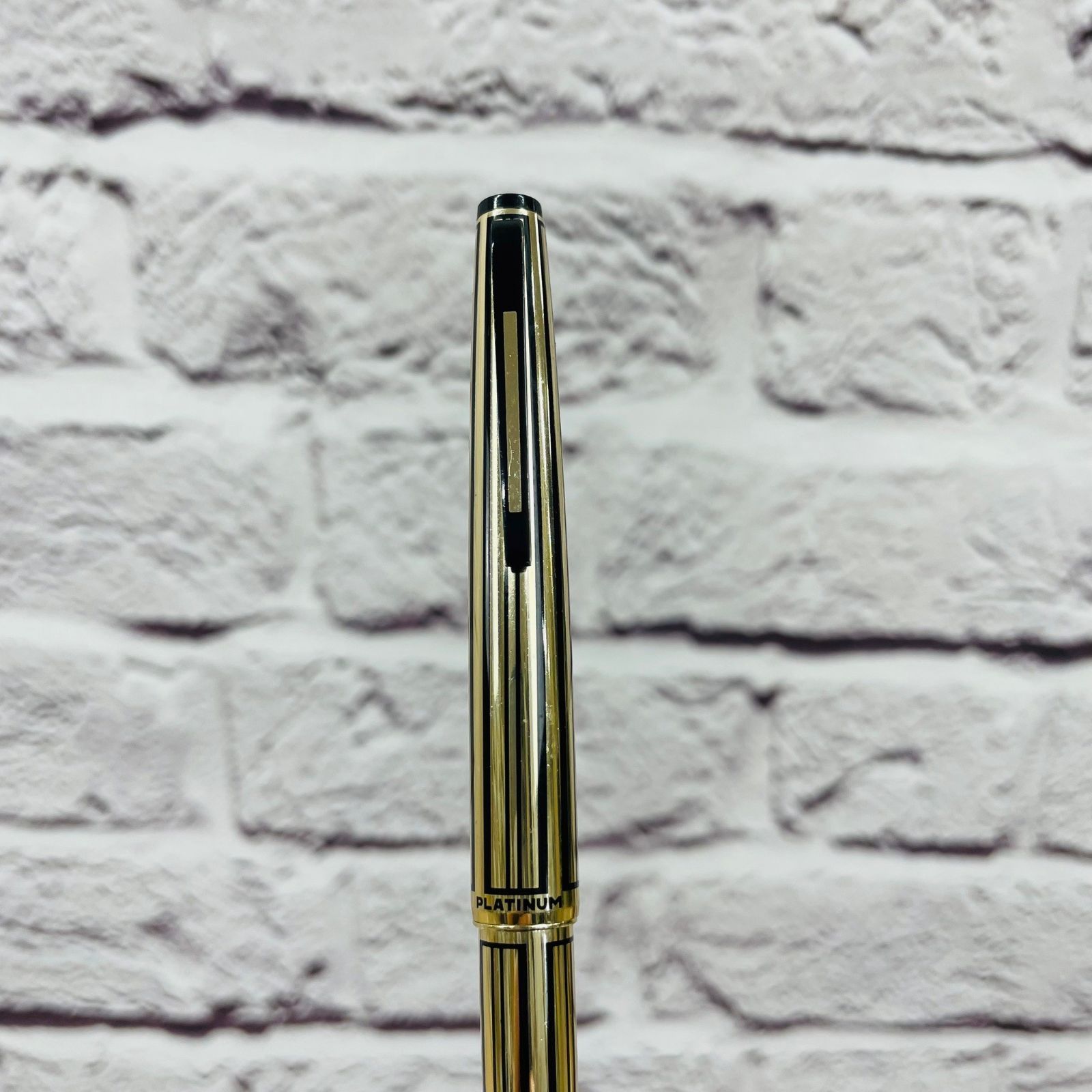 PLATINUM プラチナ ポケットステンレス 細軟 18k ヴィンテージ 万年筆