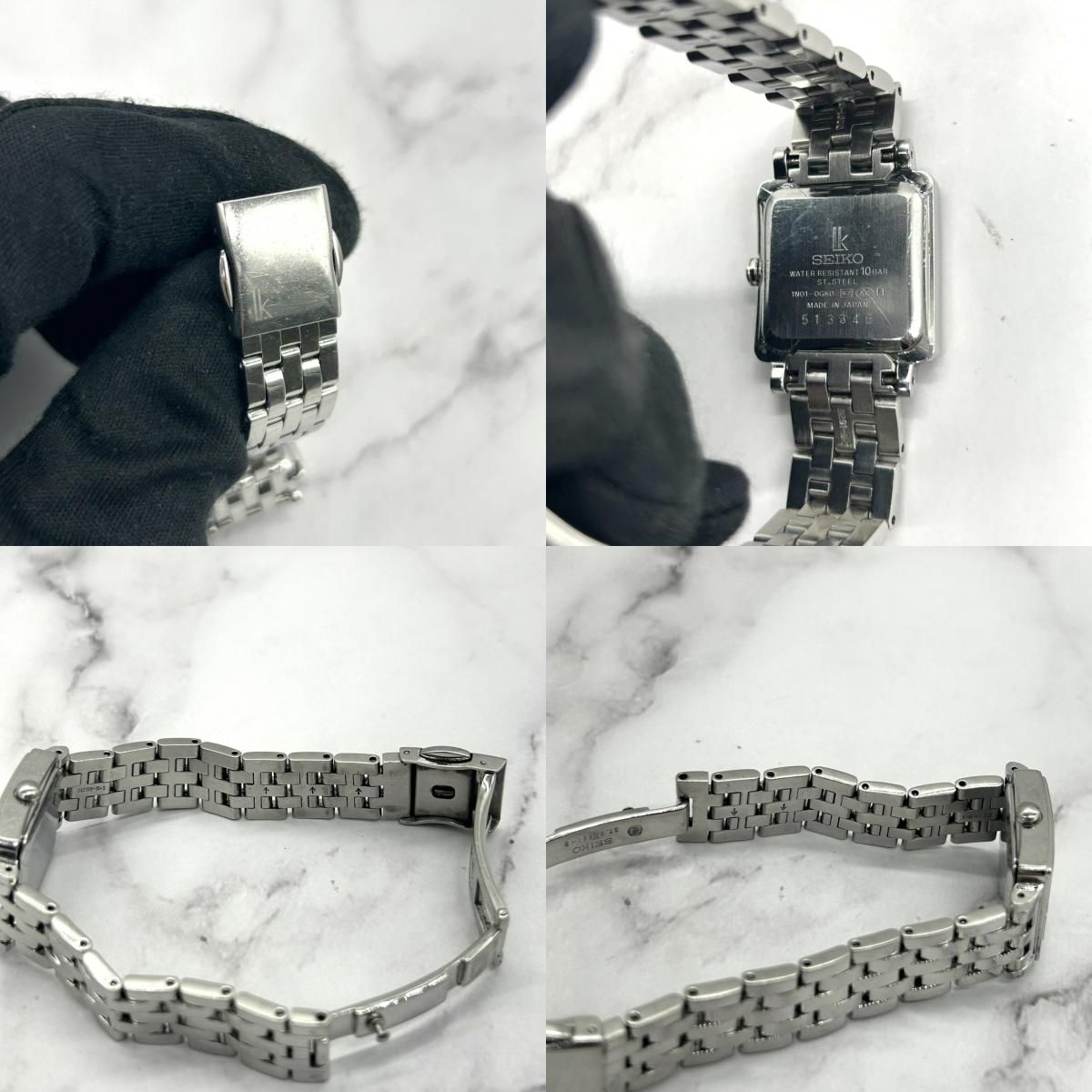 SEIKO ルキア 10th LIMITED EDITION 1N01-0HF0 稼働品】セイコー ルキア 1N01-0GK0 レディース 腕時計 8P