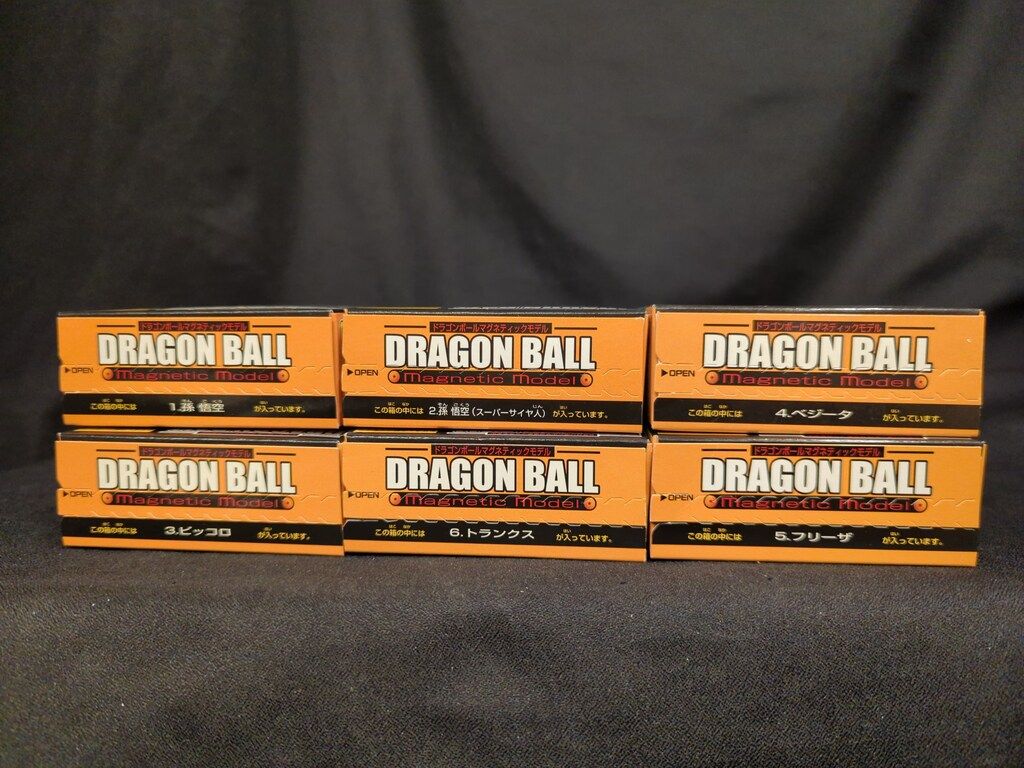 BANDAI - バンダイ ドラゴンボール マグネティックモデル3 全6種コンプセット/未開封 BANDAI - バンダイ ドラゴンボール マグネティックモデル3 全6種