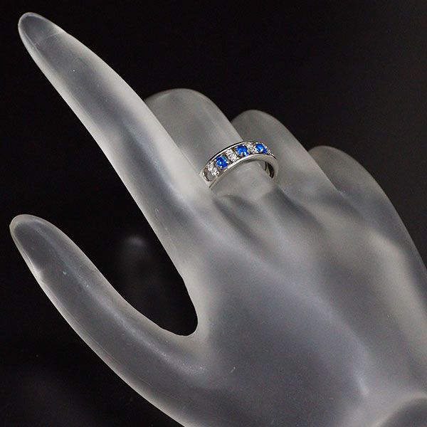 希少 Pt900 アウイナイト ダイヤモンド リング 0.13ct D0.08ct - メルカリ 