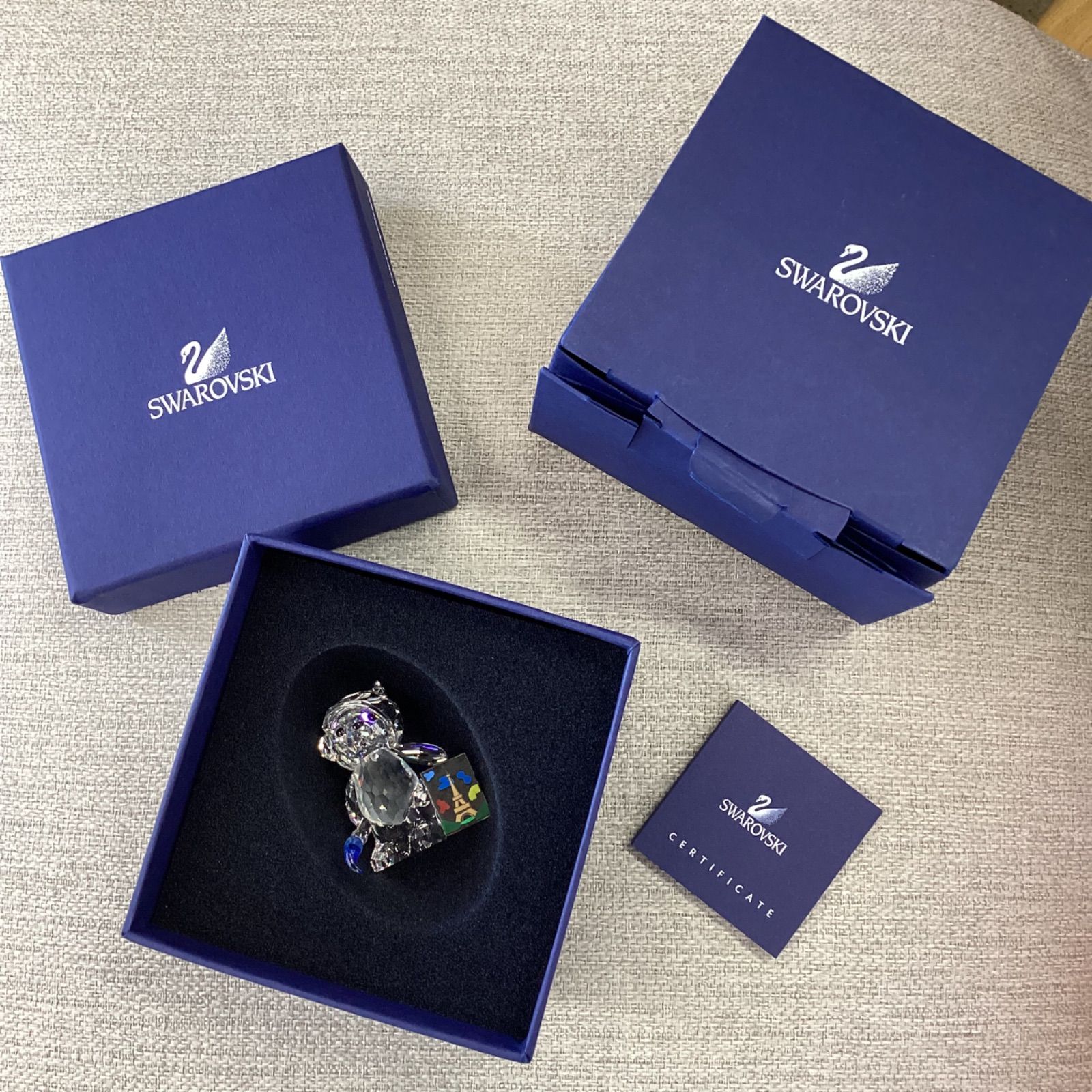 廃盤品/SWAROVSKI クリスベア フランソワ - メルカリ