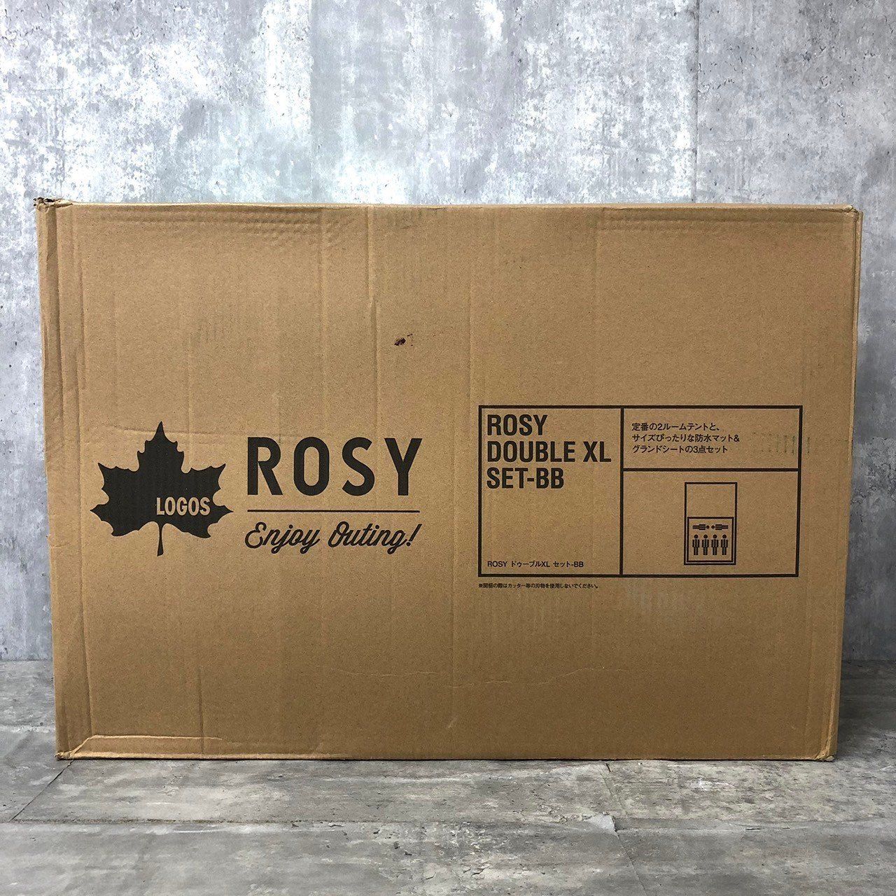 訳あり LOGOS ロゴス ROSY ドゥーブルXL 防水マット+グランドシート 
