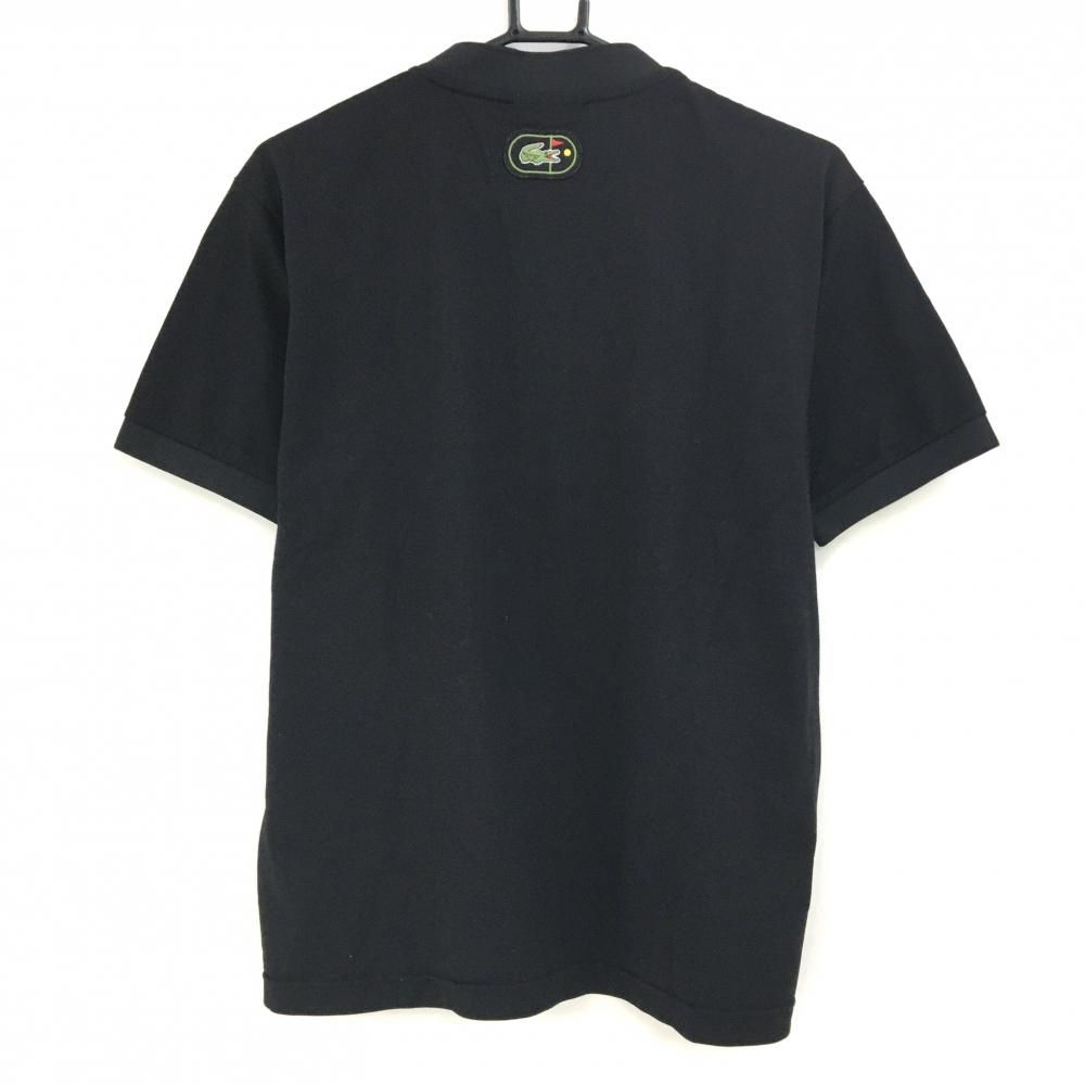 新品】パーソンズエクストリームゴルフ 半袖ポロシャツ 黒×白 上部  