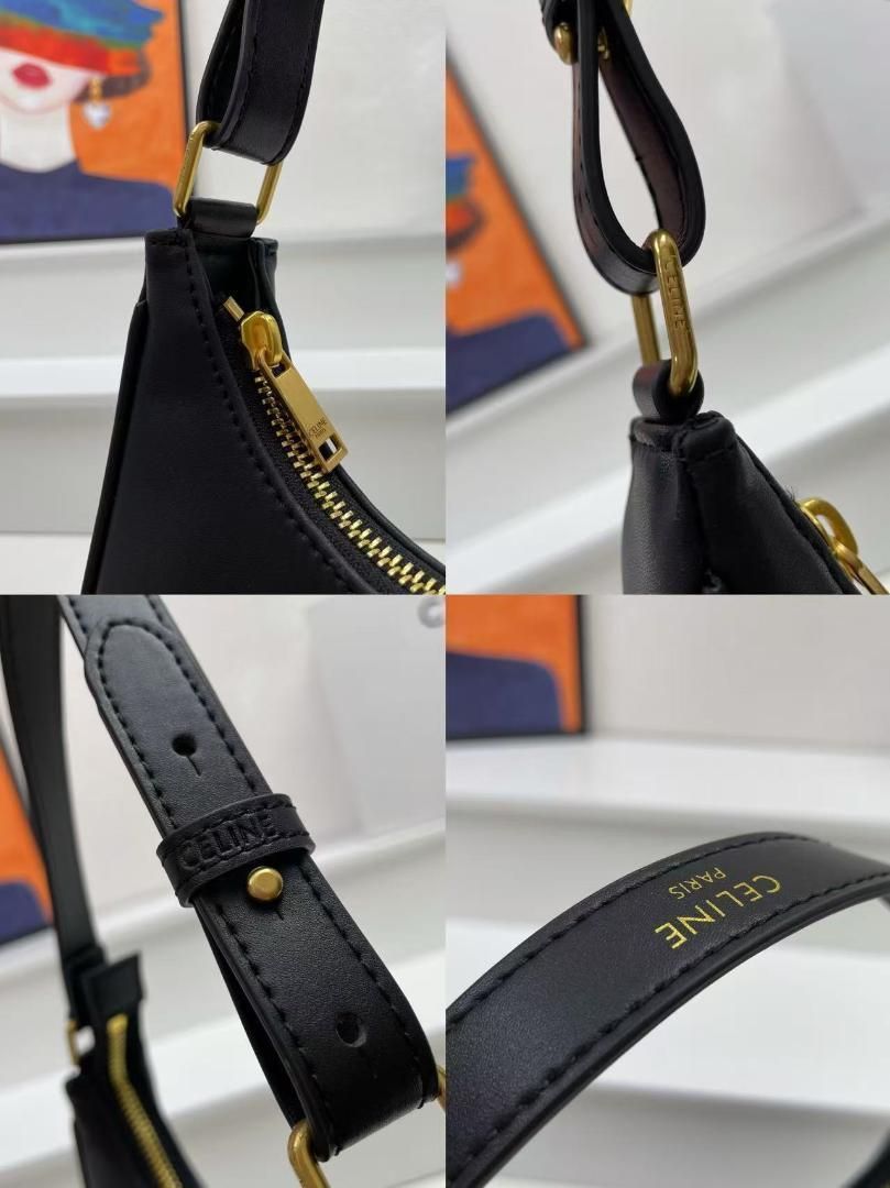 CELINE AVA トリオンフ ショルダーバッグ ブラック セリーヌ AVA トリオンフ ショルダーバッグ - メルカリ