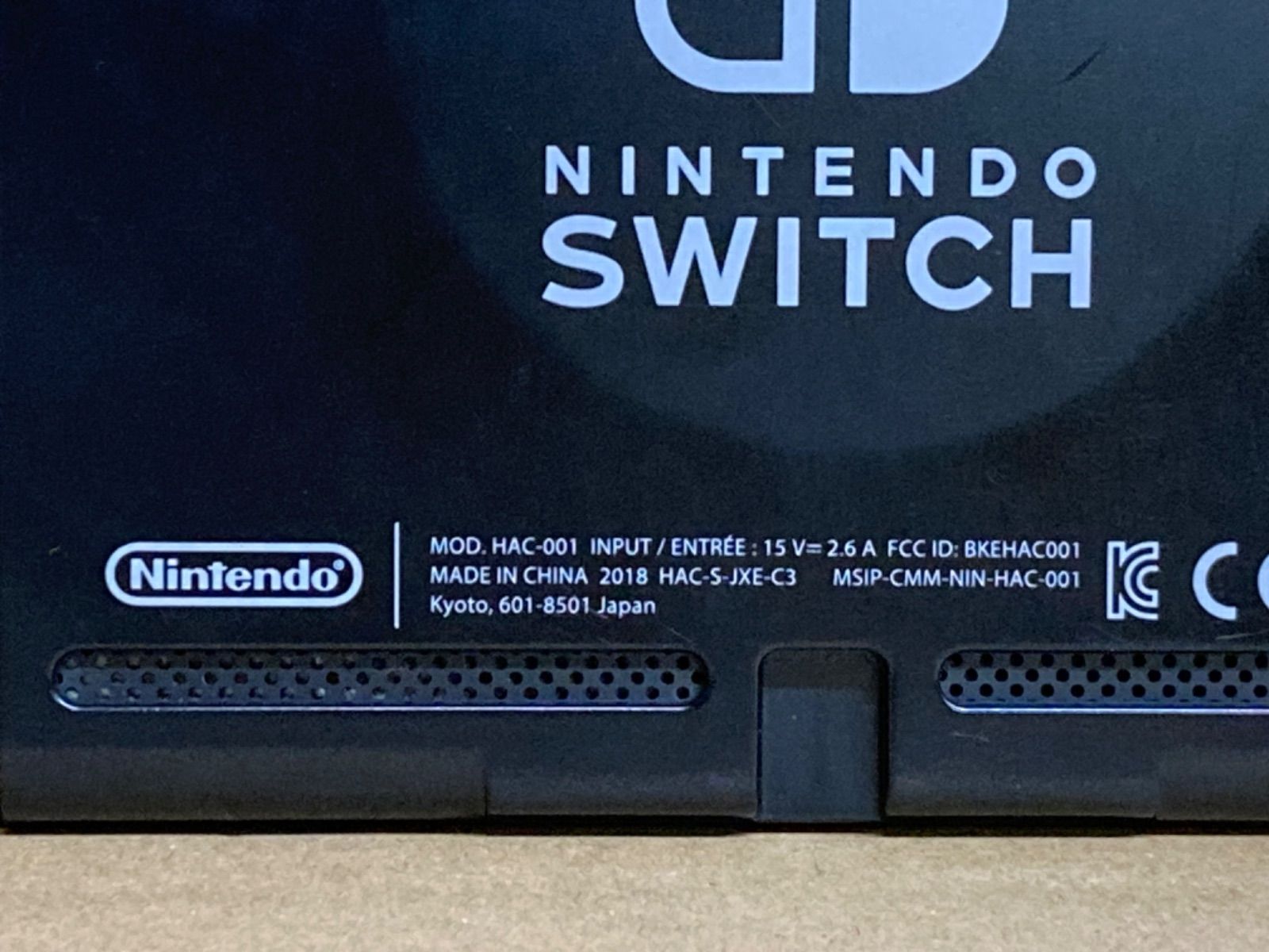 25【ジャンク品】Nintendo Switch 本体 HAC-001 - メルカリ