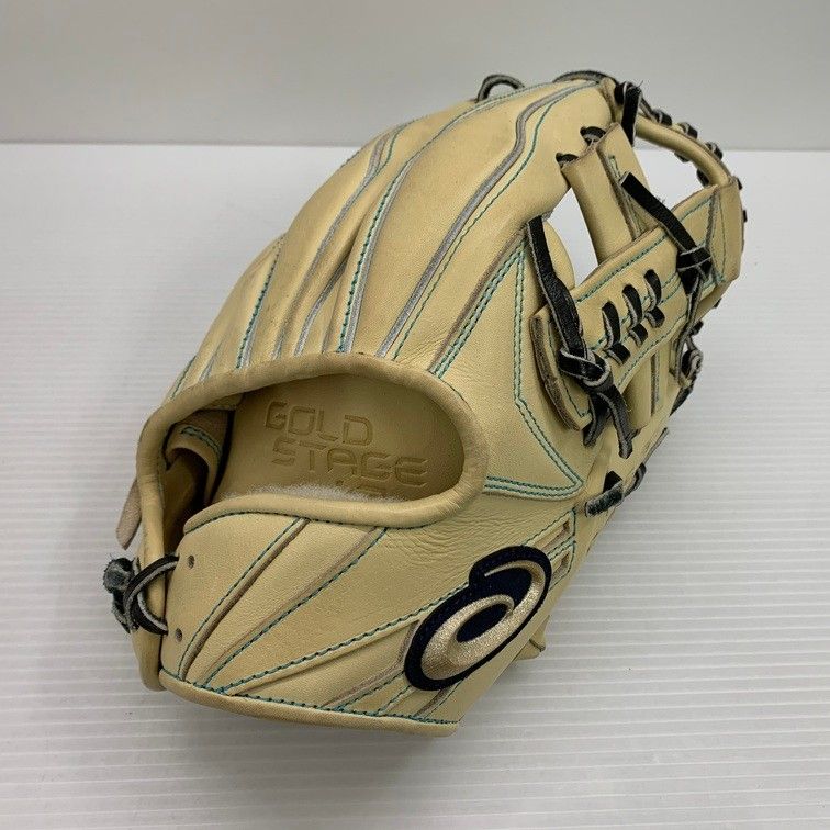 asics - 中古品 アシックス ASICS ゴールドステージ  I-PRO 硬式 内野手用グローブ 3121B013 袋付き 4234 中古品 アシックス ASICS ゴールドステージ I-PRO 硬式 内野手用