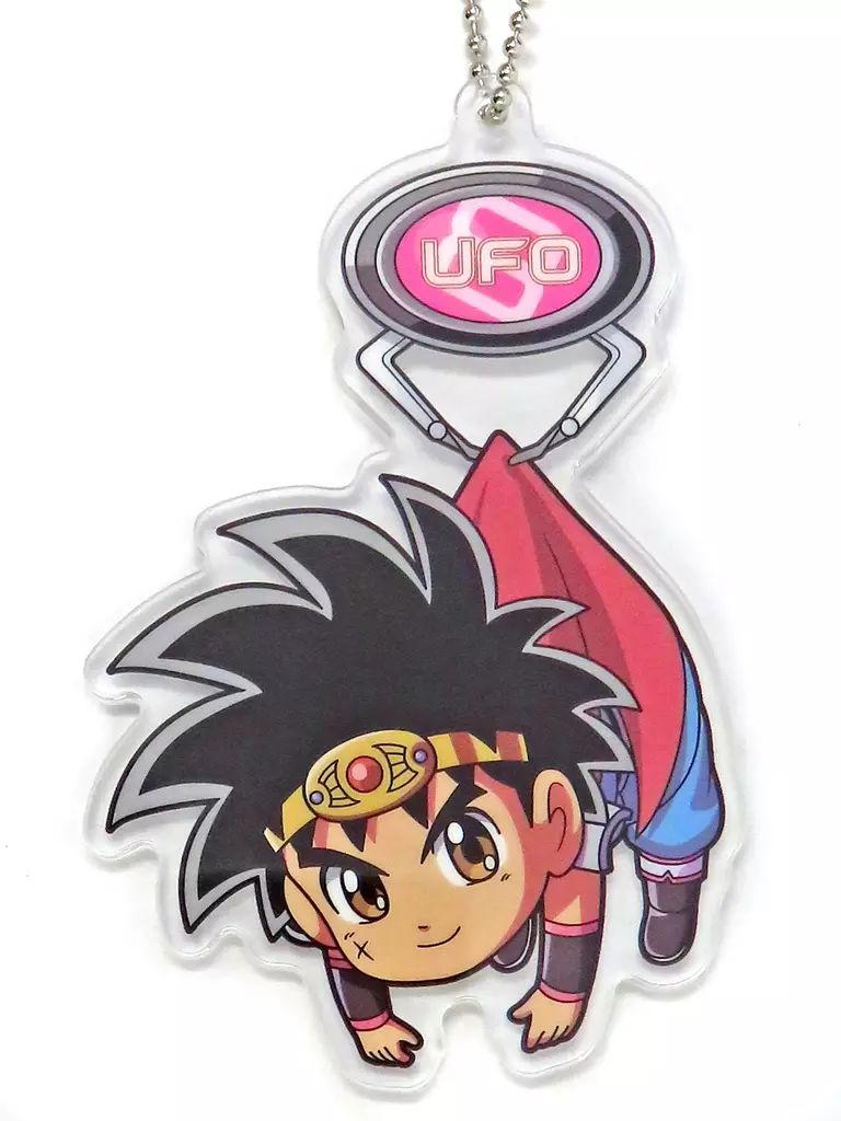 中古】雑貨 ダイ UFOつままれアクリルキーチェーンマスコットVol