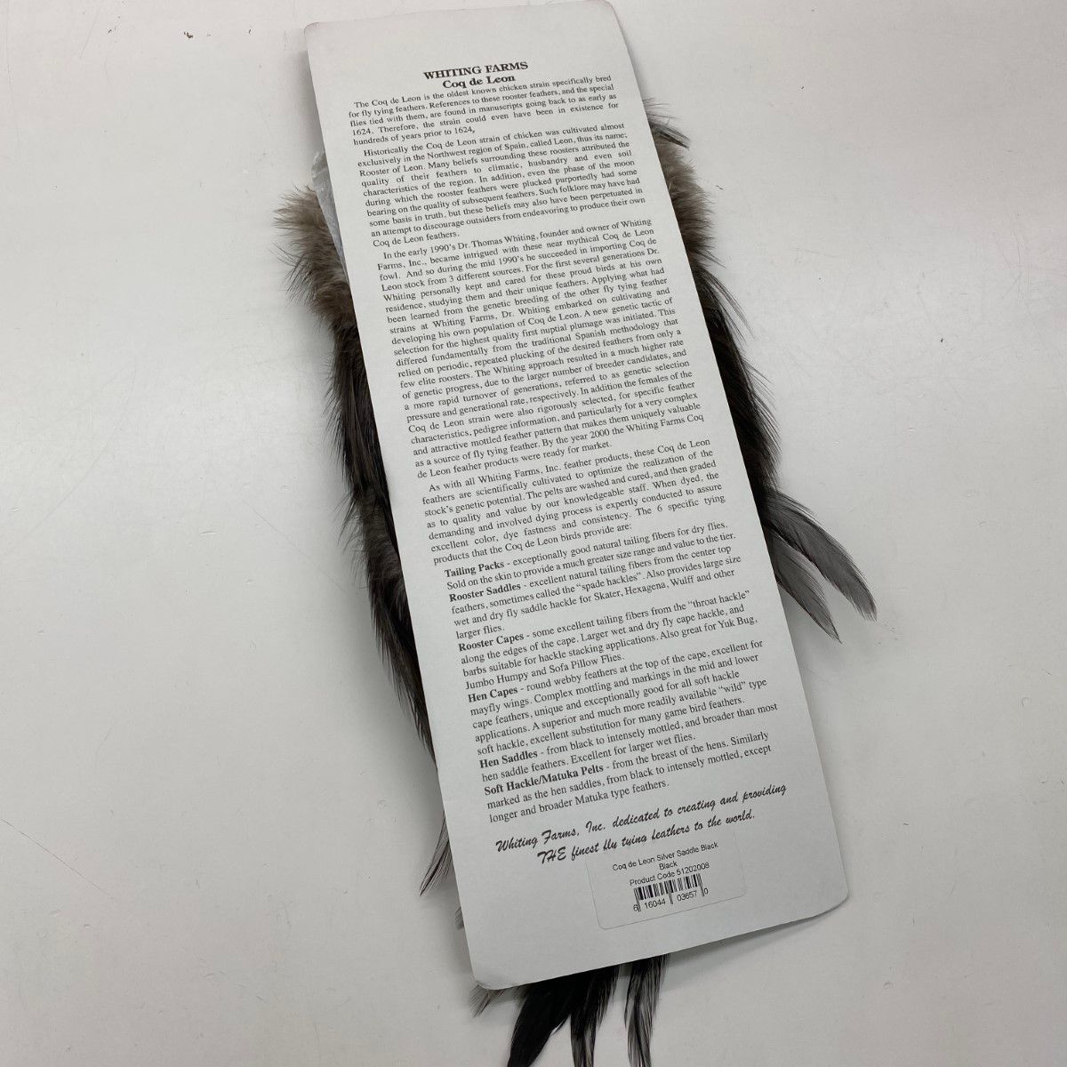 WHITING マーベリック コックデレオン シルバーサドル ブラック