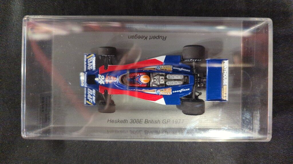 Spark model 1/43 Hesketh 308E No.24 British GP 1977 Rupert Keegan