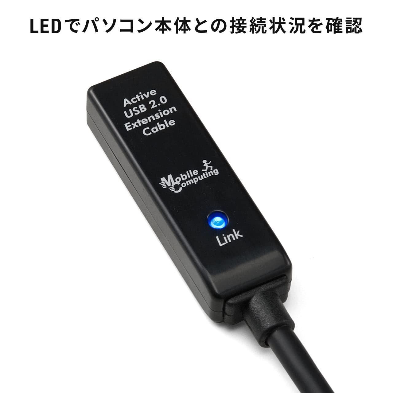 %正規品 個セット サンワサプライ USB延長ケーブル KB USB E2K2