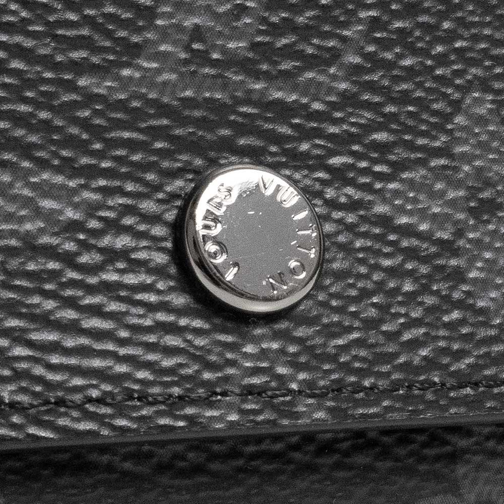 感動的な ルイ ヴィトン ヴィクター ウォレット 三つ折り財布 モノグラムエクリプス ブラック シルバー金具 M12598 LOUIS VUITTON 送料無料も！