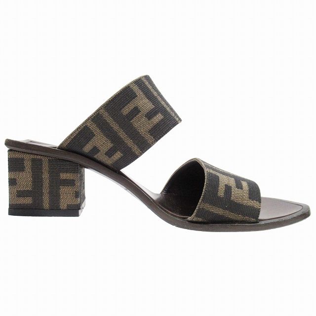 FENDI フェンディ レザー サンダル サイズ36 新品 フェンディ ミュール