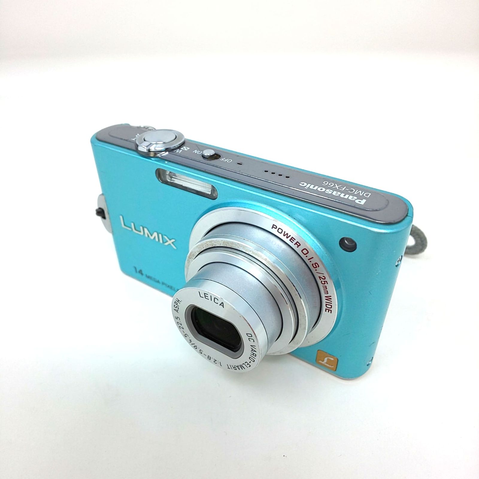 427C-05 Panasonic LUMIX DMC-FX66 デジタルカメラ フローラルブルー