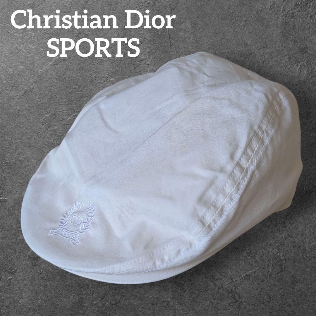 レア【Christian Dior SPORTS】ハンチング ゴルフ コットン レア【Christian Dior SPORTS】ハンチング ゴルフ コットン