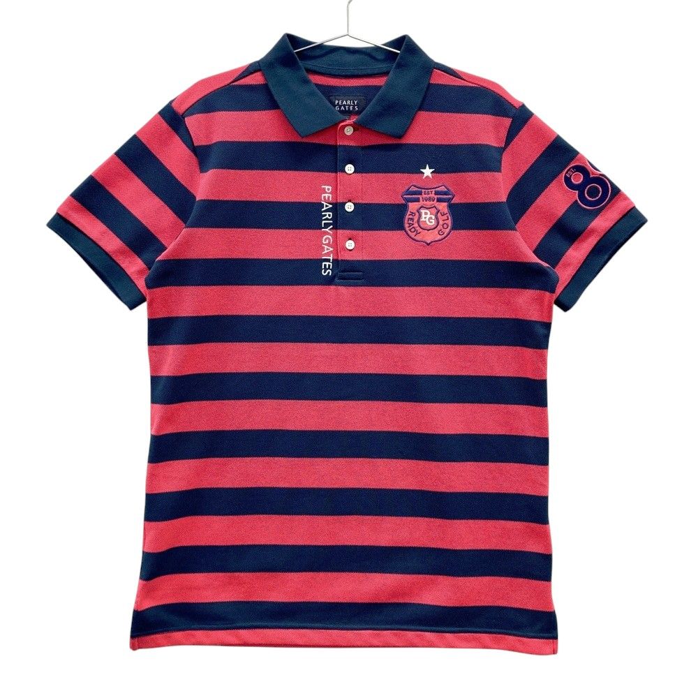 サイズ：6 PEARLY GATES パーリーゲイツ 半袖ポロシャツ ワッペン