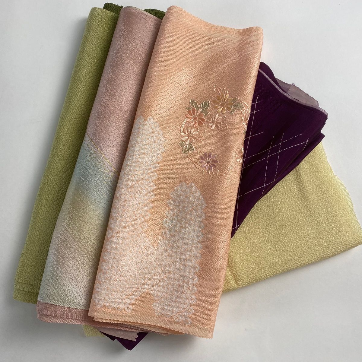 平和屋着物☆和装小物 上質な帯揚げ 10枚セット 逸品 DAAM7645qa 平和