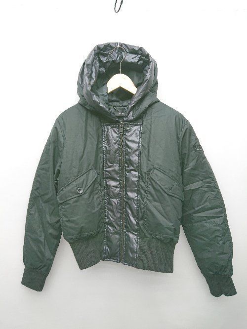 DIESEL ディーゼル RN93243 CA25594 長袖 ダウン ジャケット 表記なし ブラック メンズ P  【1405290019098】