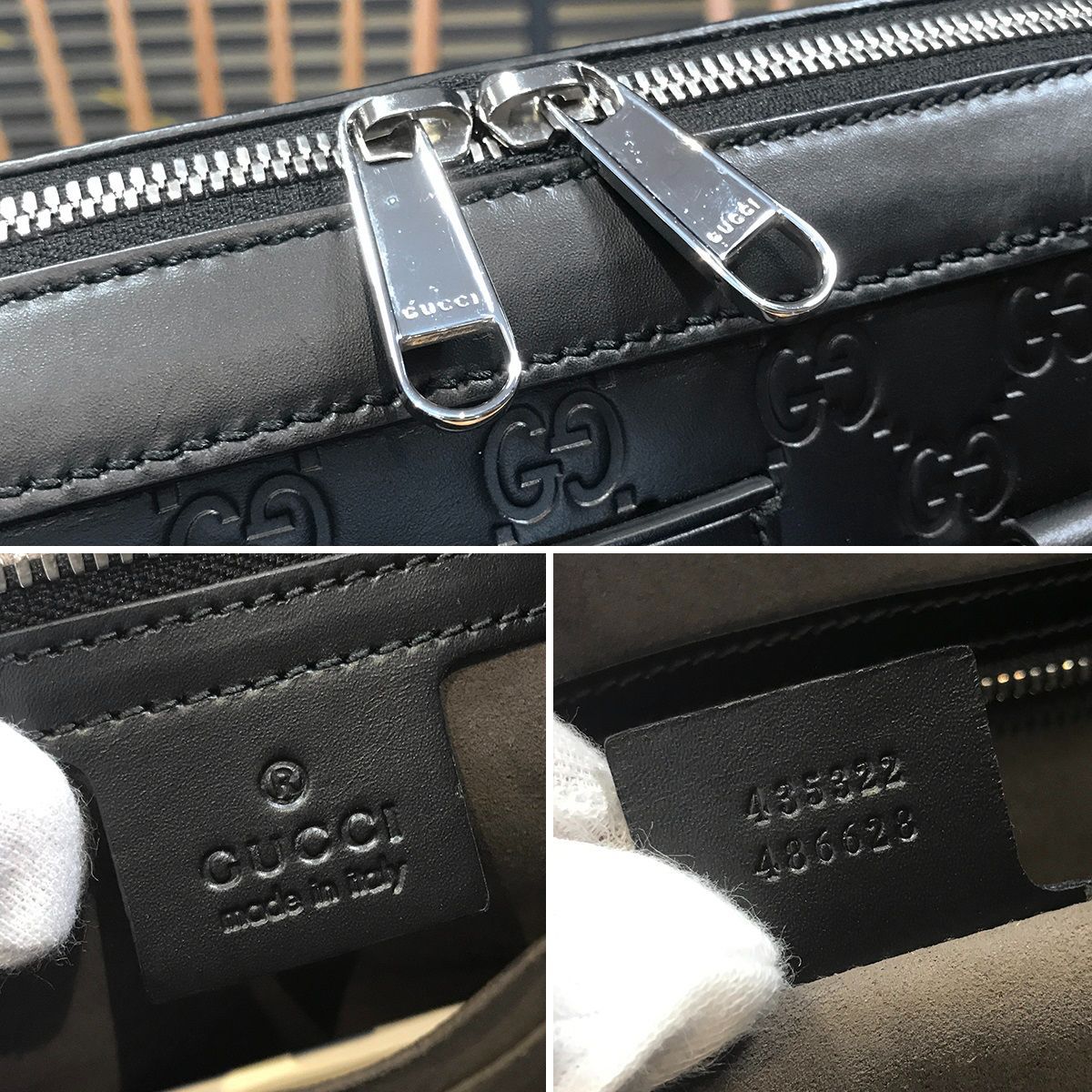 新品未使用】グッチ グッチシマ ビジネスバッグ ブリーフケース