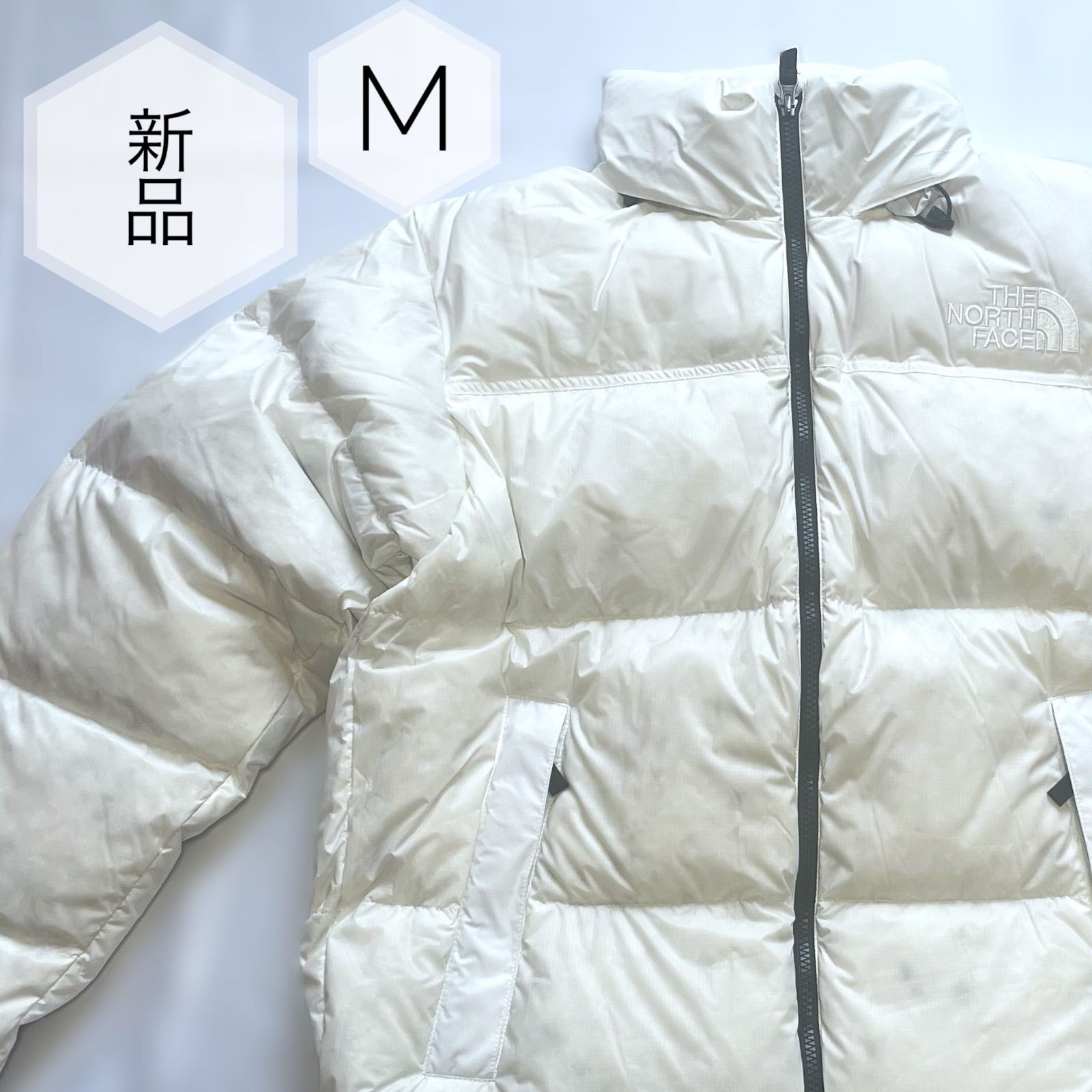 THE NORTH FACE 】UNDYED NUPTSE JACKET オフホワイト M 新品 - メルカリ