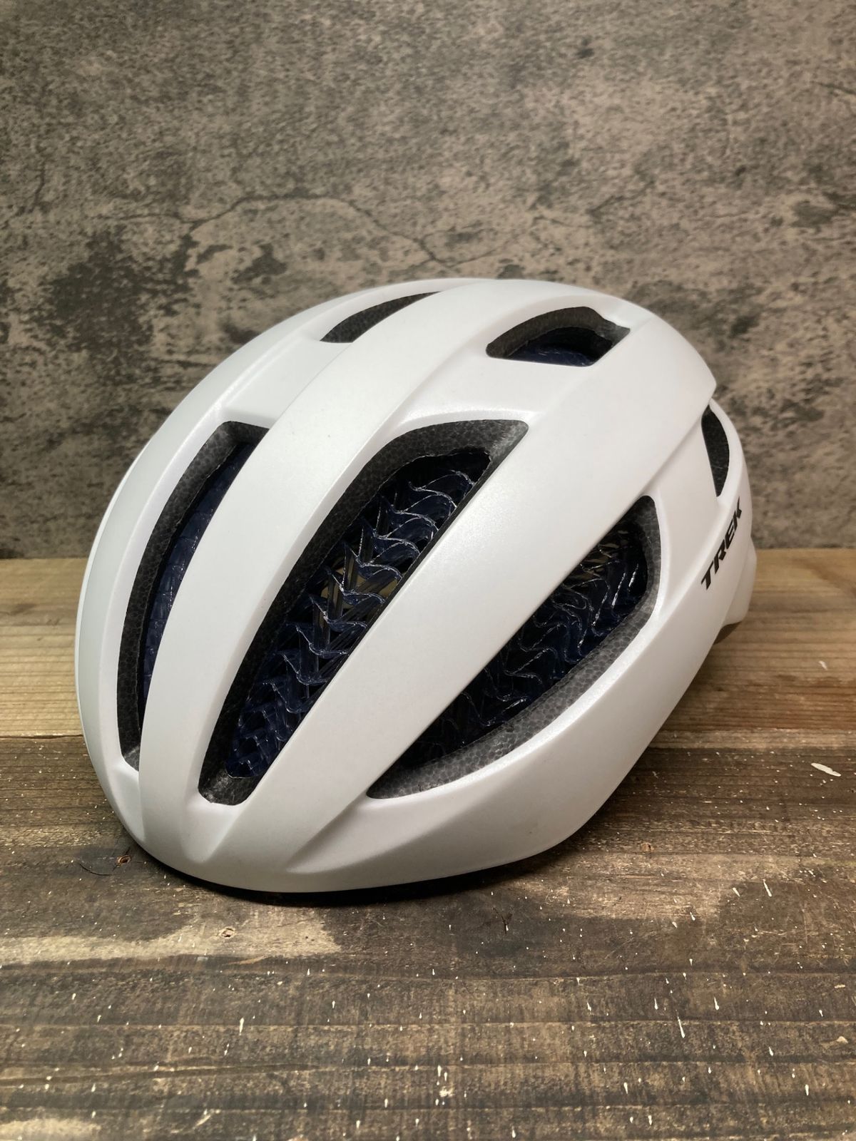 IP071 トレック TREK WAVECEL ヘルメット M/L 白 2022/5製造