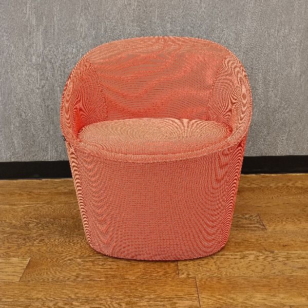 OKAMURA オカムラ 応接ソファ 1人掛け ワークキャリアー MU21AA-FRU9 製 レッド 応接椅子