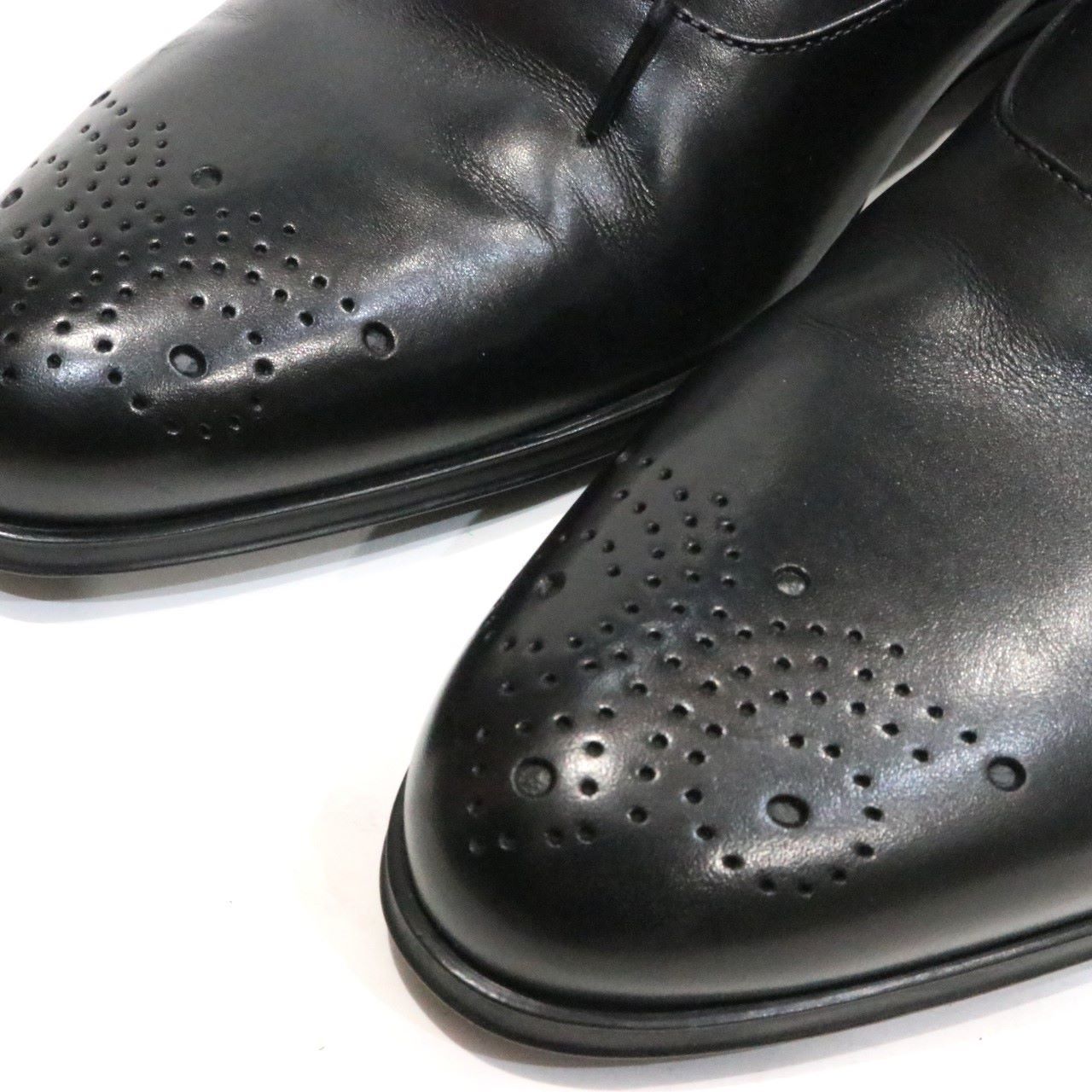 超安い 中古A】PRADA ドレスシューズ ビジネス メンズ 25.5cm プラダ 靴