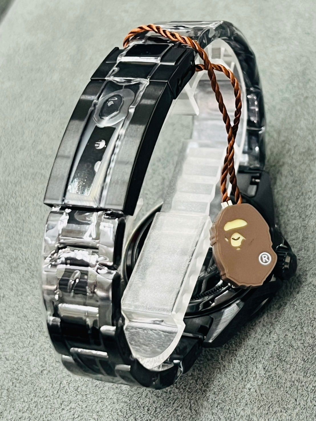 美品 エイプ BAPEXベイペックス サルマリーナ 自動巻 デイト TYPE16