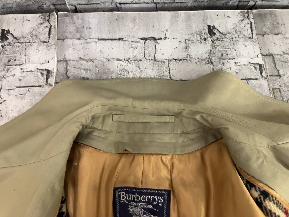 80s Burberrys バーバリー ステンカラーコート バルマカーン