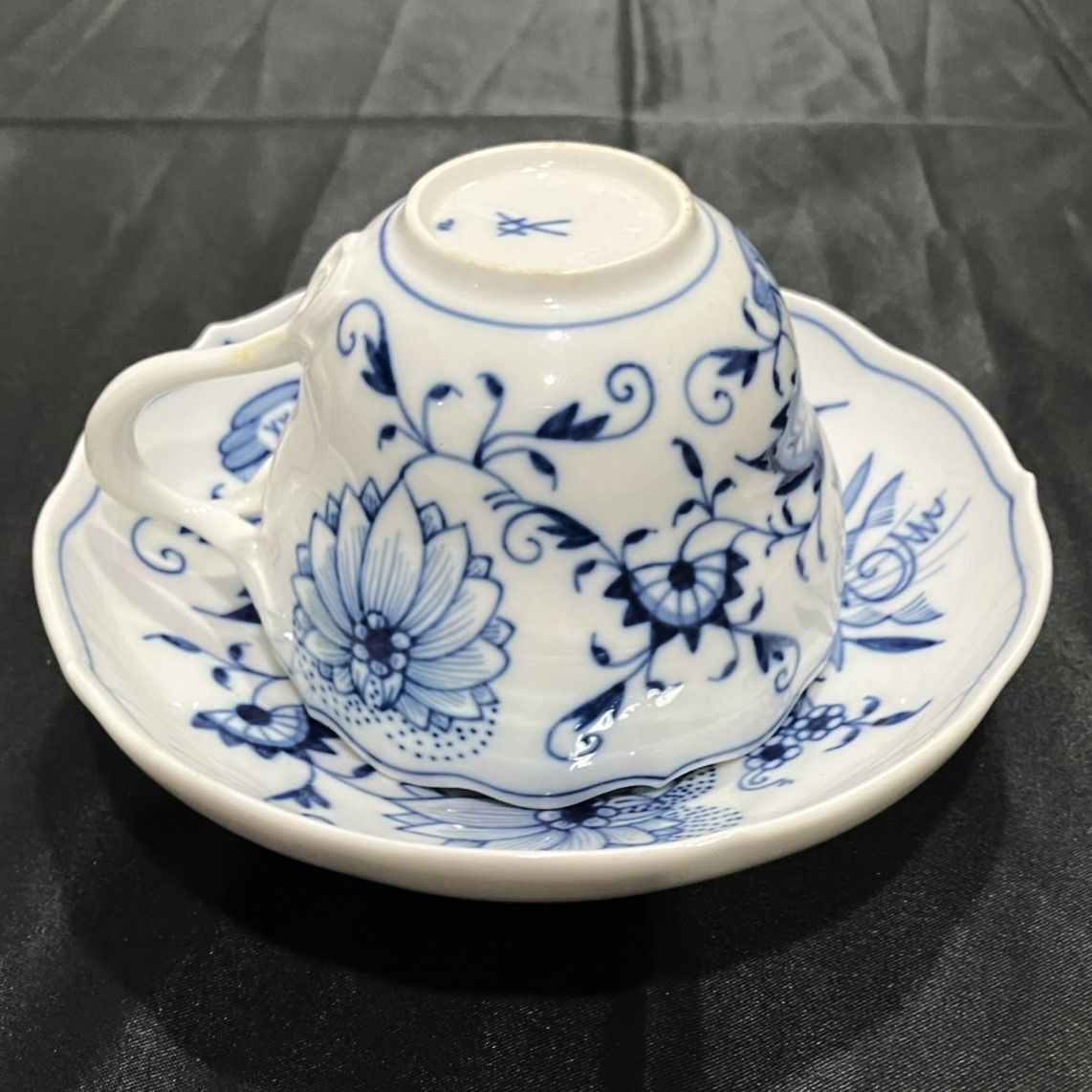 meissen マイセン カップ・ソーサー ブルーオニオン 1客 - メルカリ