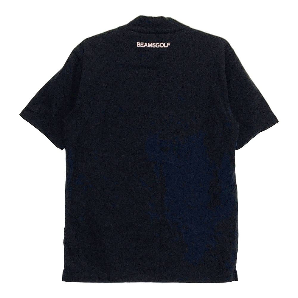 サイズ： BEAMS GOLF ビームスゴルフ  ハイネック 半袖Tシャツ  ブラック系 [240101466471] ゴルフウェア メンズ ストスト サイズ： BEAMS GOLF ビームスゴルフ ハイネック 半袖Tシャツ