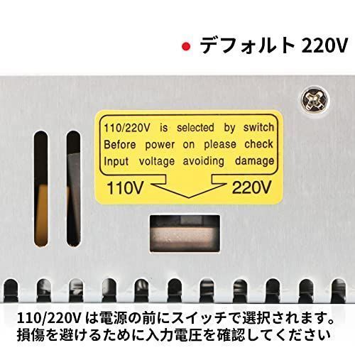 【在庫処分】DROK スイッチング電源 AC 110/220V→DC 0-24V DROK スイッチング電源 AC 110/220V→DC 0-24V 20A 480W 電圧調整可能