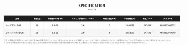 24レイクマスタCT-ET銀黒GR