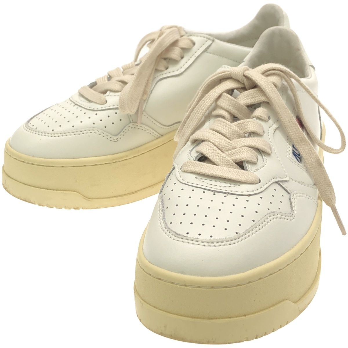 AUTRY オートリー レザー スニーカー 厚底 37《23.5-24cm相当》 AUTRY