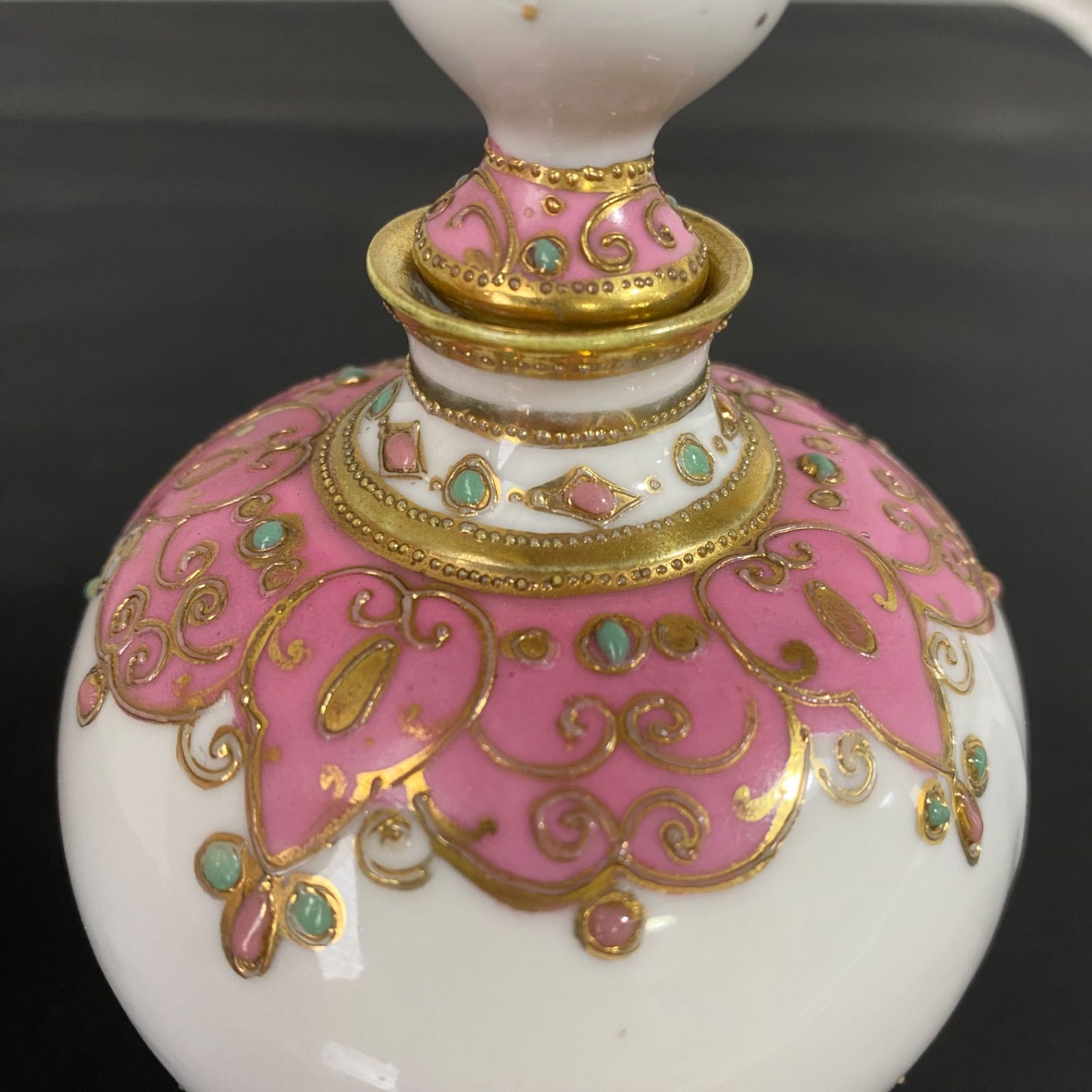 オールドノリタケ 金盛り 香水·パフュームボトル 一 番 安い